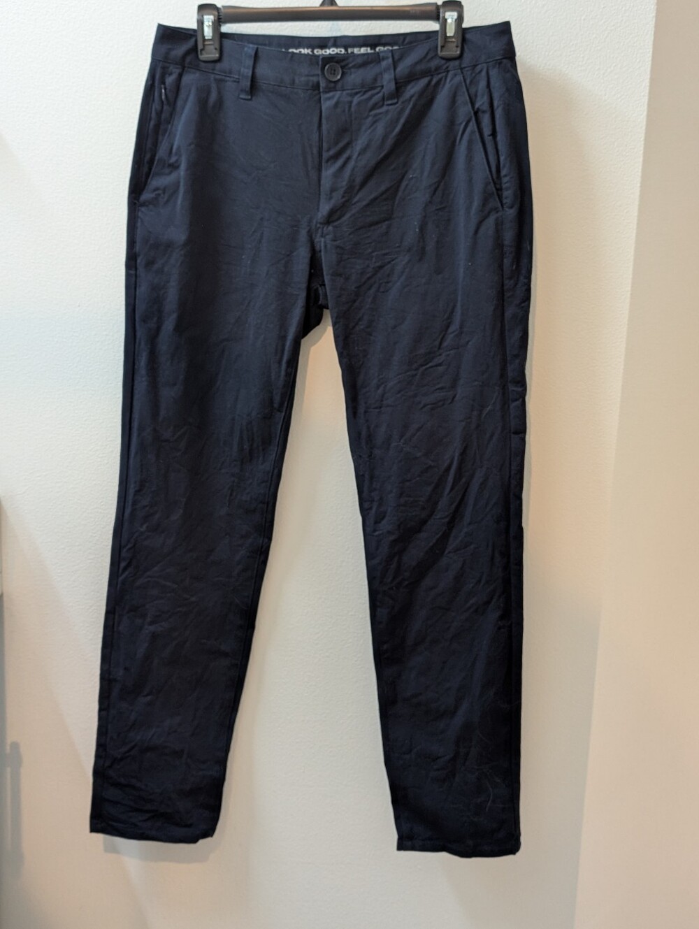 True Classic Men's Navy Casual Chino Pants - 31x30